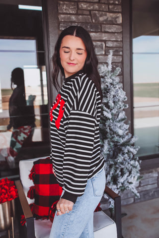 Merry Striped Pullover