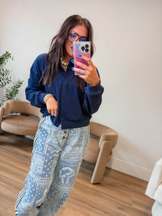 Maggie Cardigan-Navy