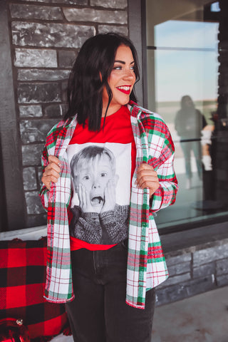 Nicki Plaid Shacket