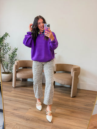 Violet Crush Sweater