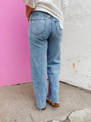Millie High Rise Wide Leg Jeans