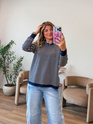 Eli Striped Sweater