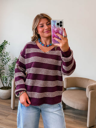 Kayla Striped Sweater