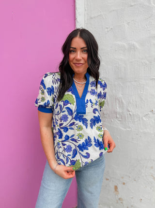 Mel Floral Top