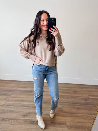 Paige Sweater-Ash Mocha