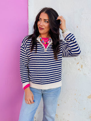 Tristen Striped Sweater