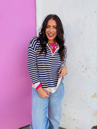 Tristen Striped Sweater