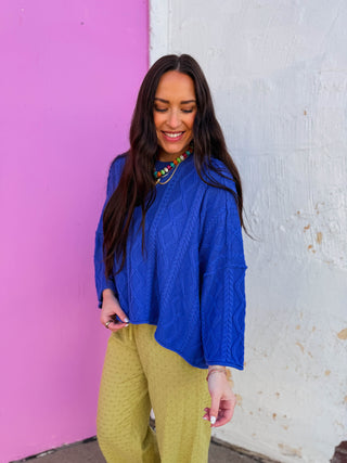 Libby Cable Knit Sweater
