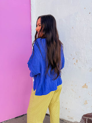 Libby Cable Knit Sweater