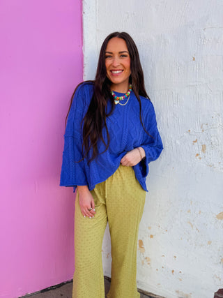 Libby Cable Knit Sweater