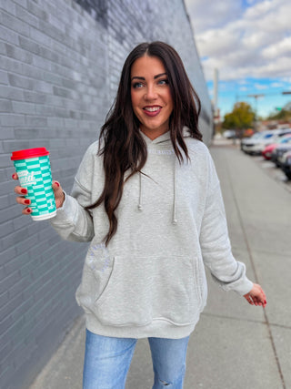 Do What Makes You Happy Hoodie-Grey