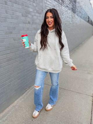 Do What Makes You Happy Hoodie-Grey