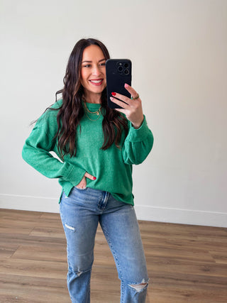 Karson Sweater-Forest