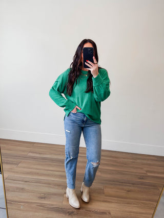 Karson Sweater-Forest