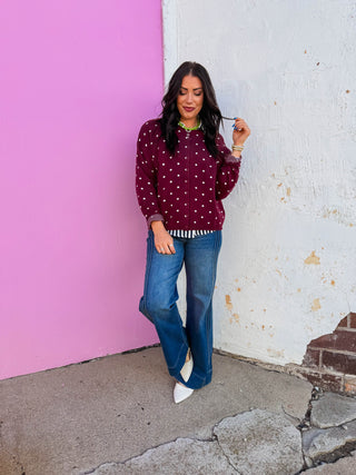 Emily Polka Dot Cardigan