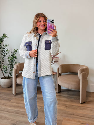 Jen Quilted Shacket