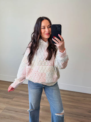 Patchwork Quilted Hoodie