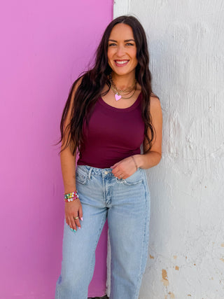 Layer Me Up Tank-Fig