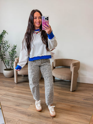 Kendall Striped Pullover