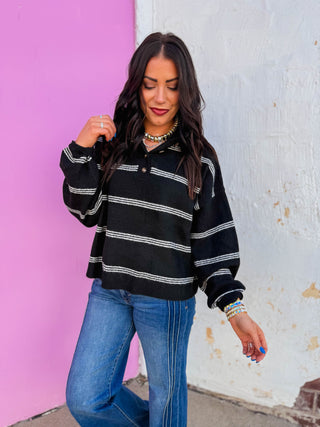 Adrienne Striped Sweater