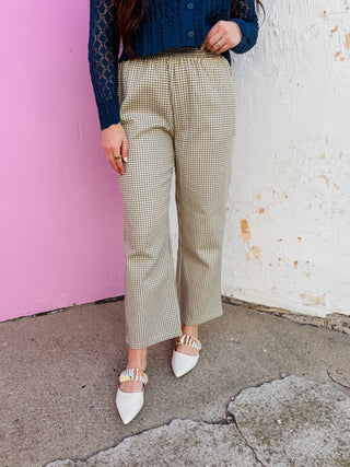 Jordan Gingham Pants