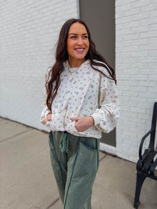 Ada Floral Hoodie