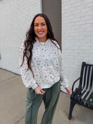 Ada Floral Hoodie