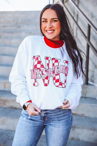 Nebraska Huskers Twisted Sweatshirt