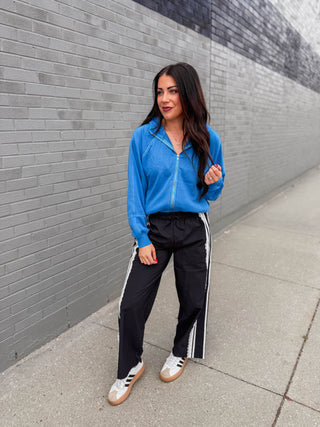 On A Roll Pants-Black