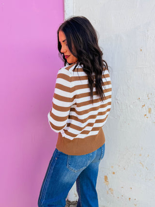 Adler Striped Cardigan