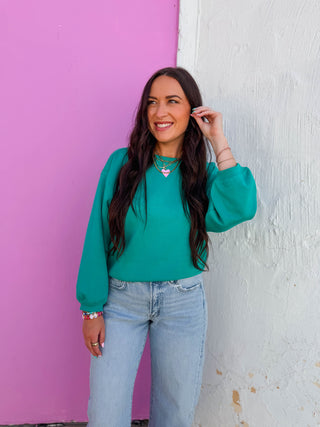 Jade Pullover