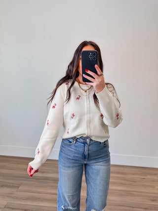 Peppermint Twist Cardigan