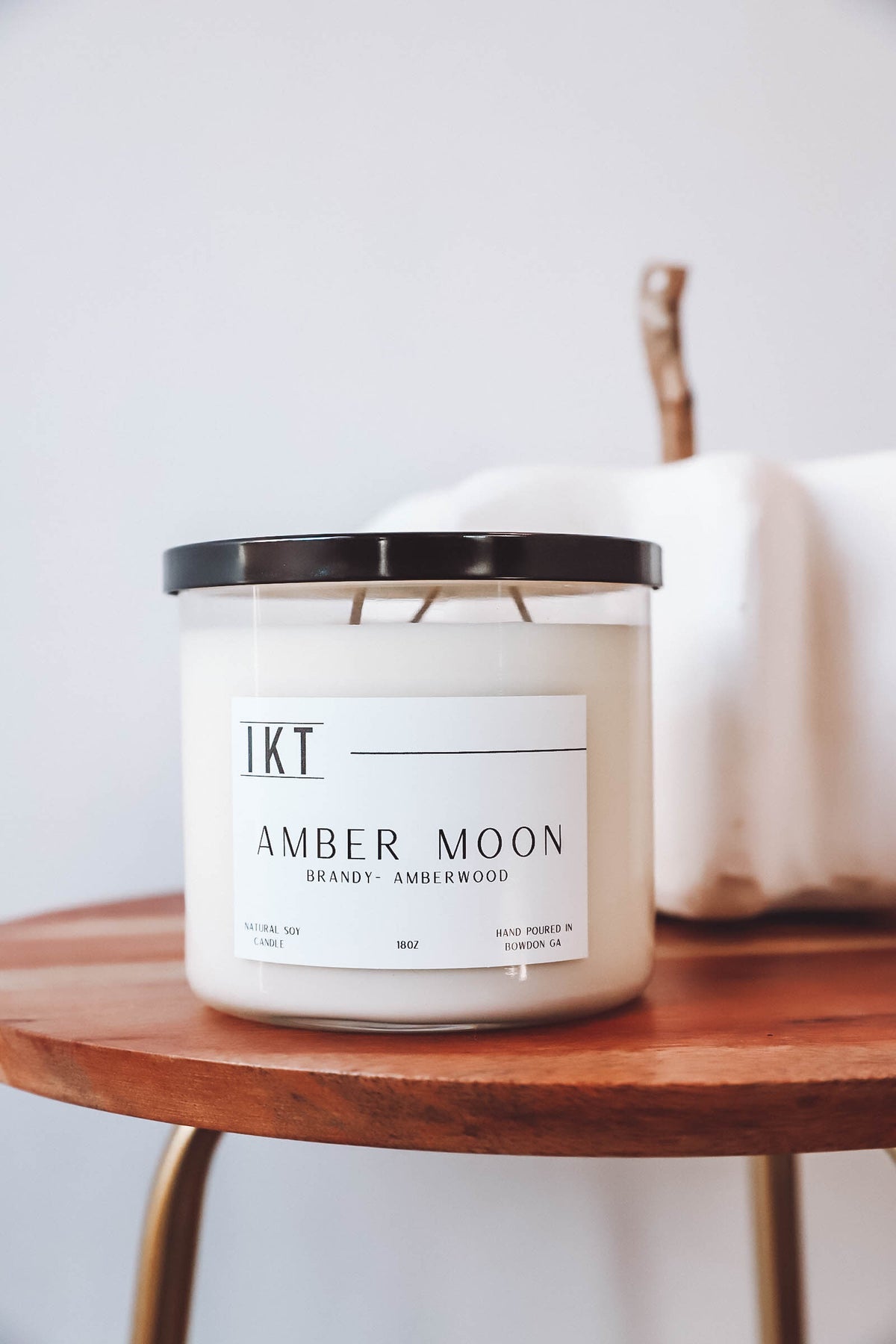 Flicker + Flame 18oz Candle-Amber Moon