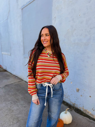 Juliette Striped Sweater
