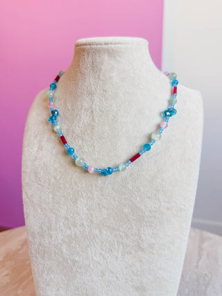Bits of Happiness Beaded Necklace