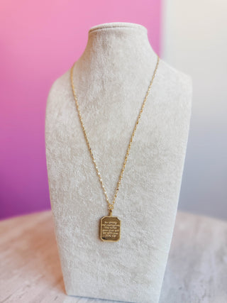 Joshua 1:9 Necklace