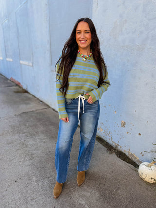 Jaylen Striped Sweater