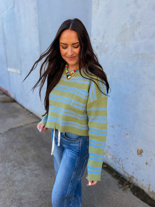 Jaylen Striped Sweater