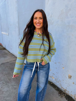 Jaylen Striped Sweater