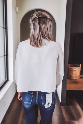 Evie Sweater-Ivory