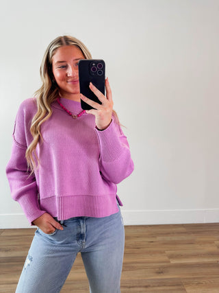 Naomi Sweater-Mauve