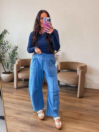 Base Layer Long Sleeve-Denim