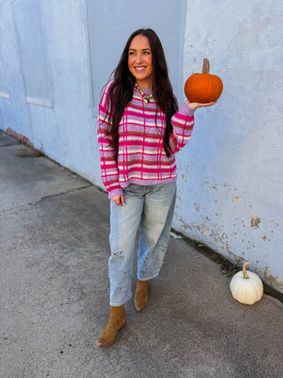 Emma Plaid Sweater