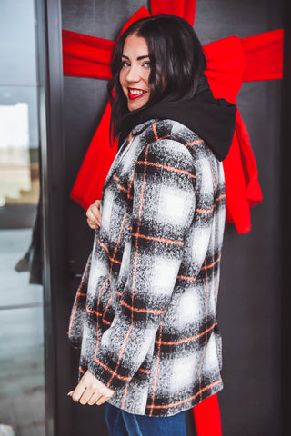 Wesley Plaid Coat