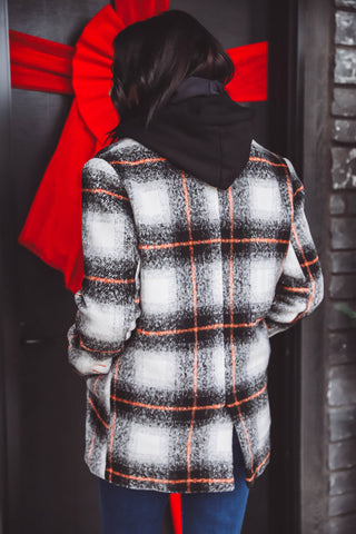 Wesley Plaid Coat