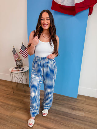 Maggie Gingham Pants