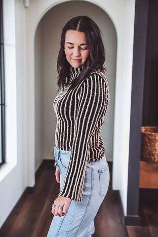 Annika Striped Sweater