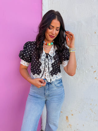 Dottie Lace Top