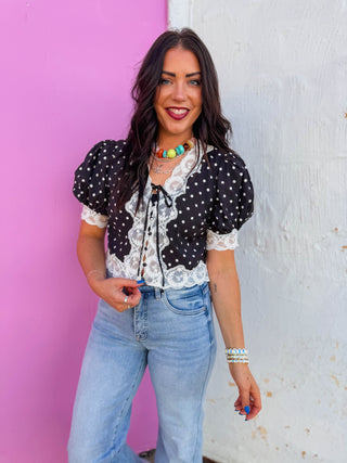 Dottie Lace Top