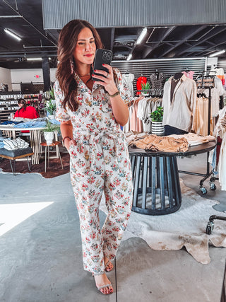 Sawyer Floral Jumpsuit